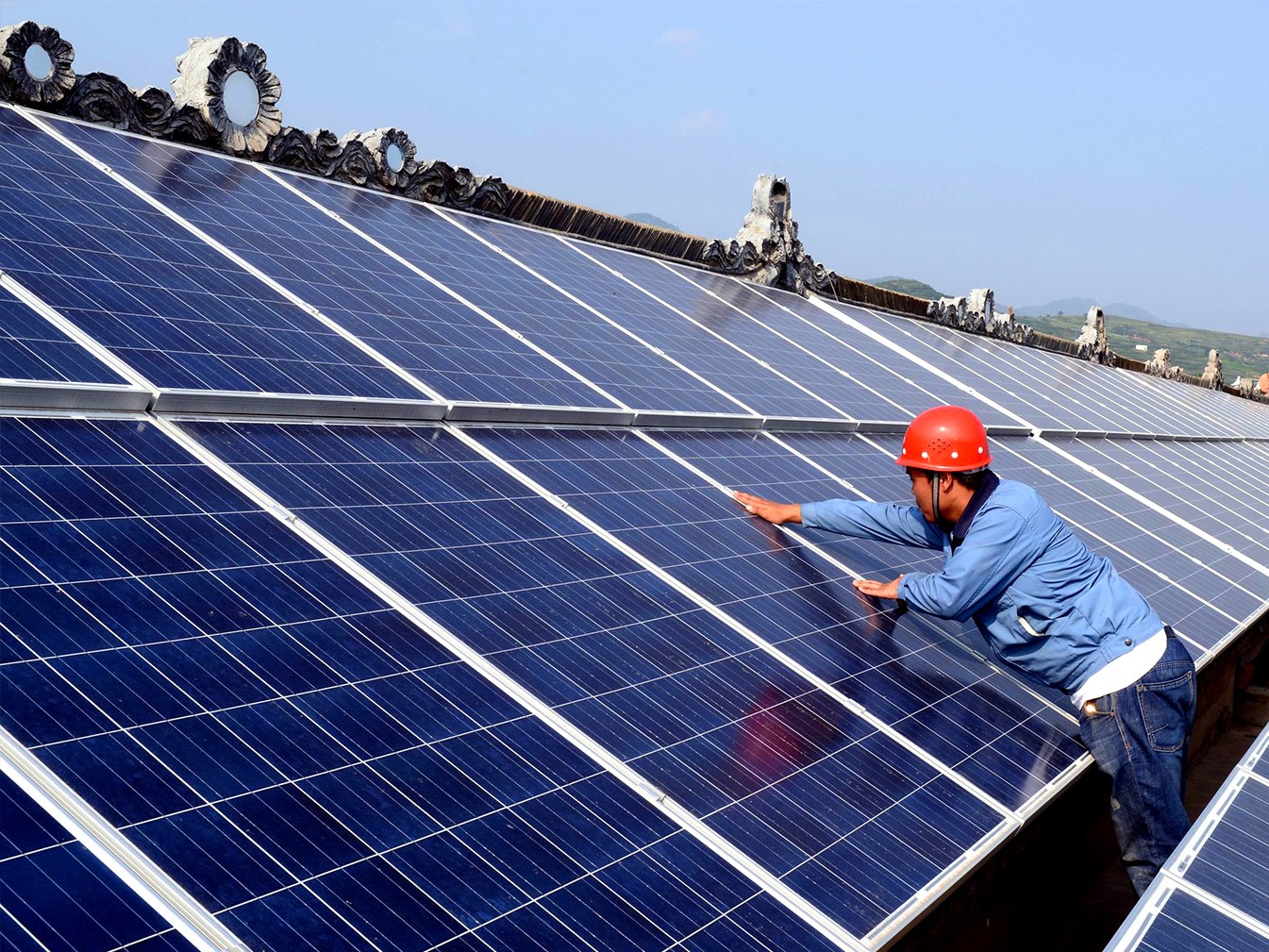 聯排別墅光伏發電工程